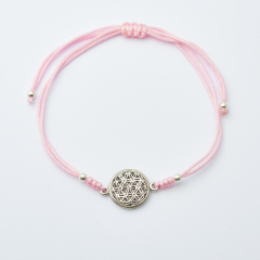 Letter for you Armband Blume des Lebens 401307 Sterlingsilber 925 mit Textil