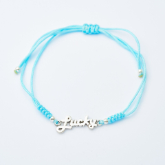 Letter for you Armband Lucky 401278 Sterlingsilber Textil