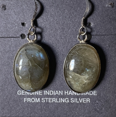 Labradorit Ohrhnger Navajo Indianerschmuck